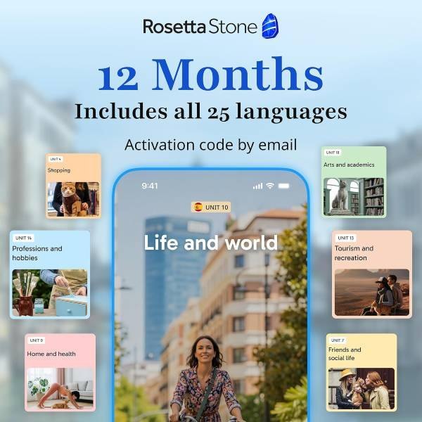Rosetta Stone Sapphire, 12 Months